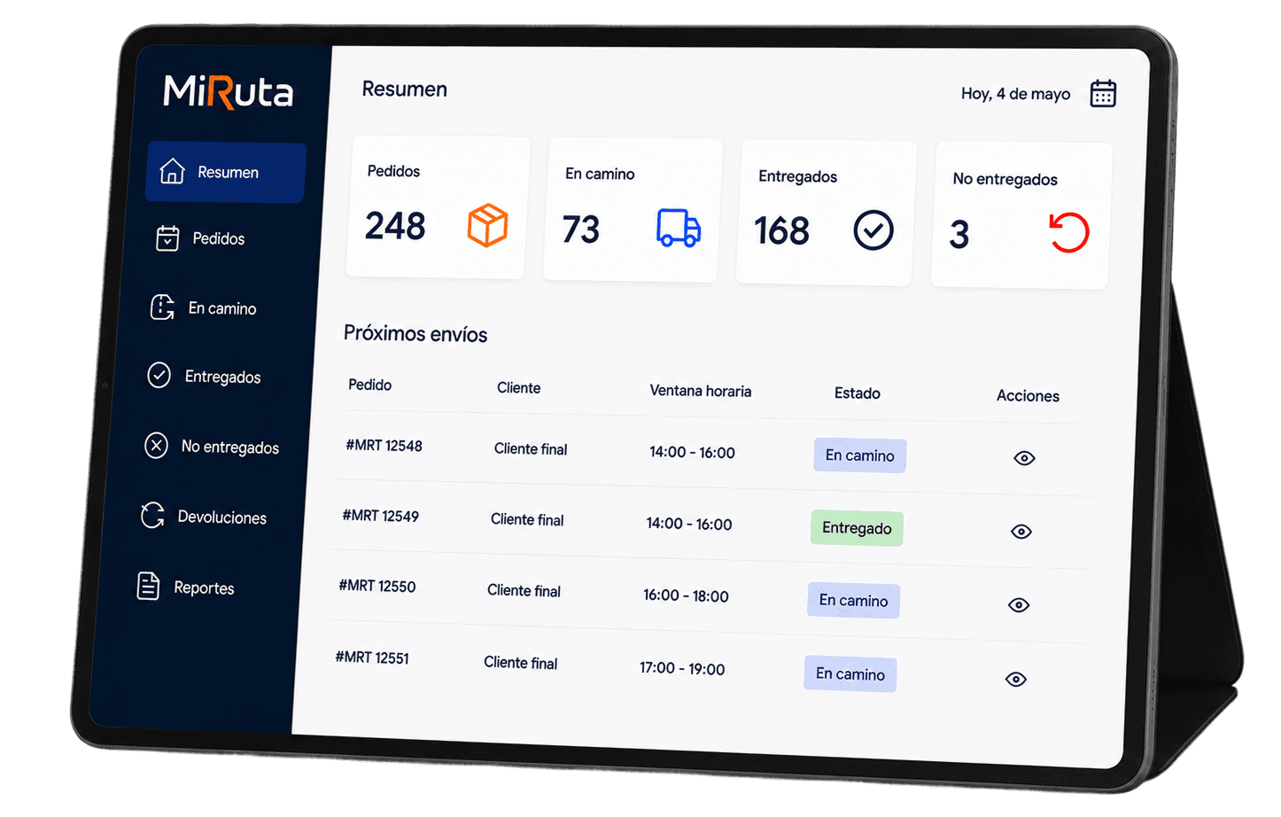 Dashboard Mockup